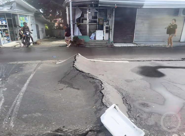 菲律宾6.9级地震实录：摩托车被晃倒，中国游客行程未改