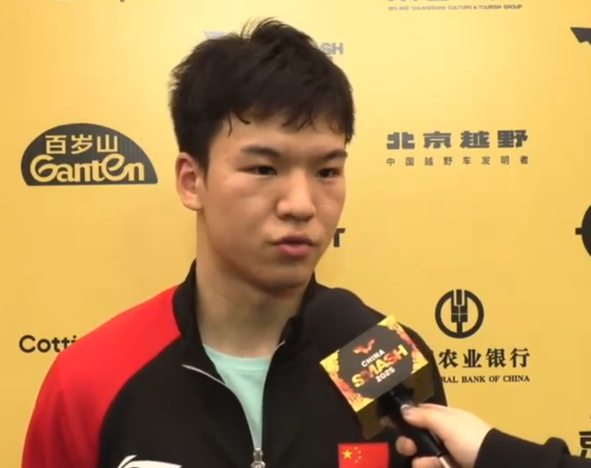 向鹏3-1逆转科顿晋级8强，后三局正手突破显实力