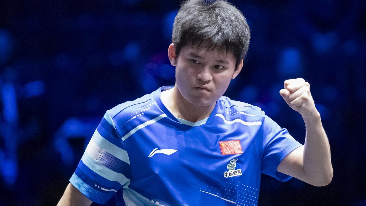 林诗栋4-0横扫日本黑马宇田幸矢 强势晋级WTT中国大满贯男单4强