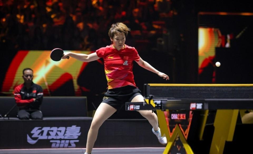 王曼昱4局横扫张本美和，强势晋级中国大满贯女单四强