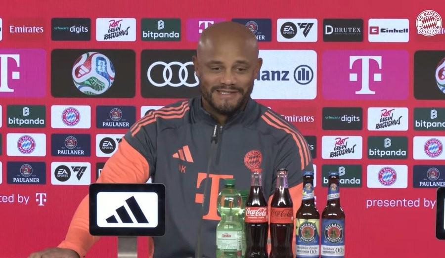 孔帕尼谈拜仁战法兰克福：对手进攻强，或沿用欧冠首发