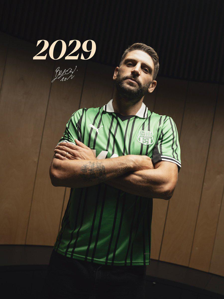 萨索洛队长贝拉尔迪因膝伤缺阵，无缘对阵维罗纳