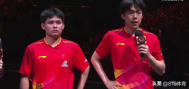 林诗栋赛后采访