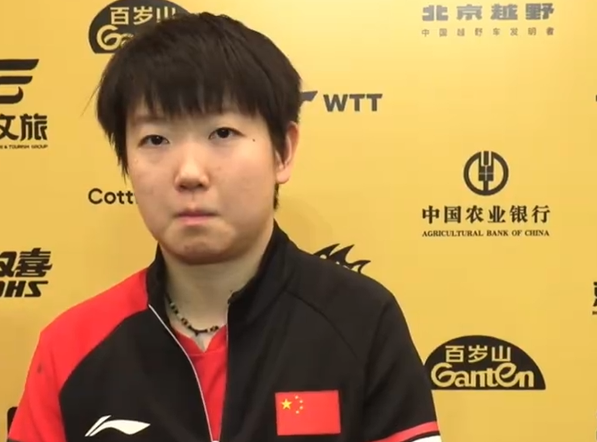 孙颖莎4-2胜陈幸同晋级决赛：心态稳健，回应擦边球，寄语王曼昱引关注