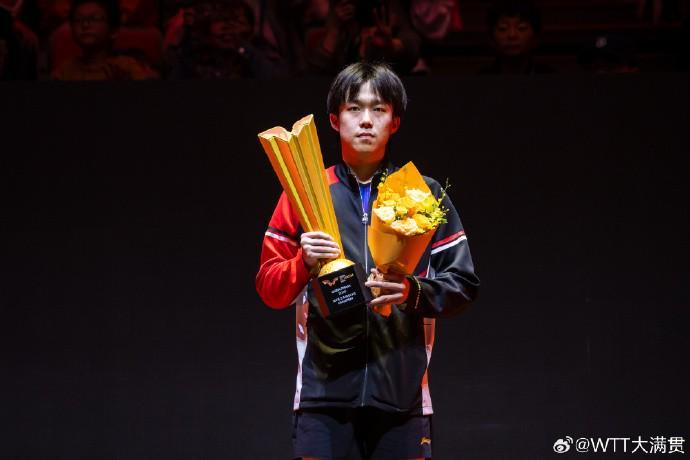 王楚钦夺冠后谈心理蜕变：如今状态与去年判若两人