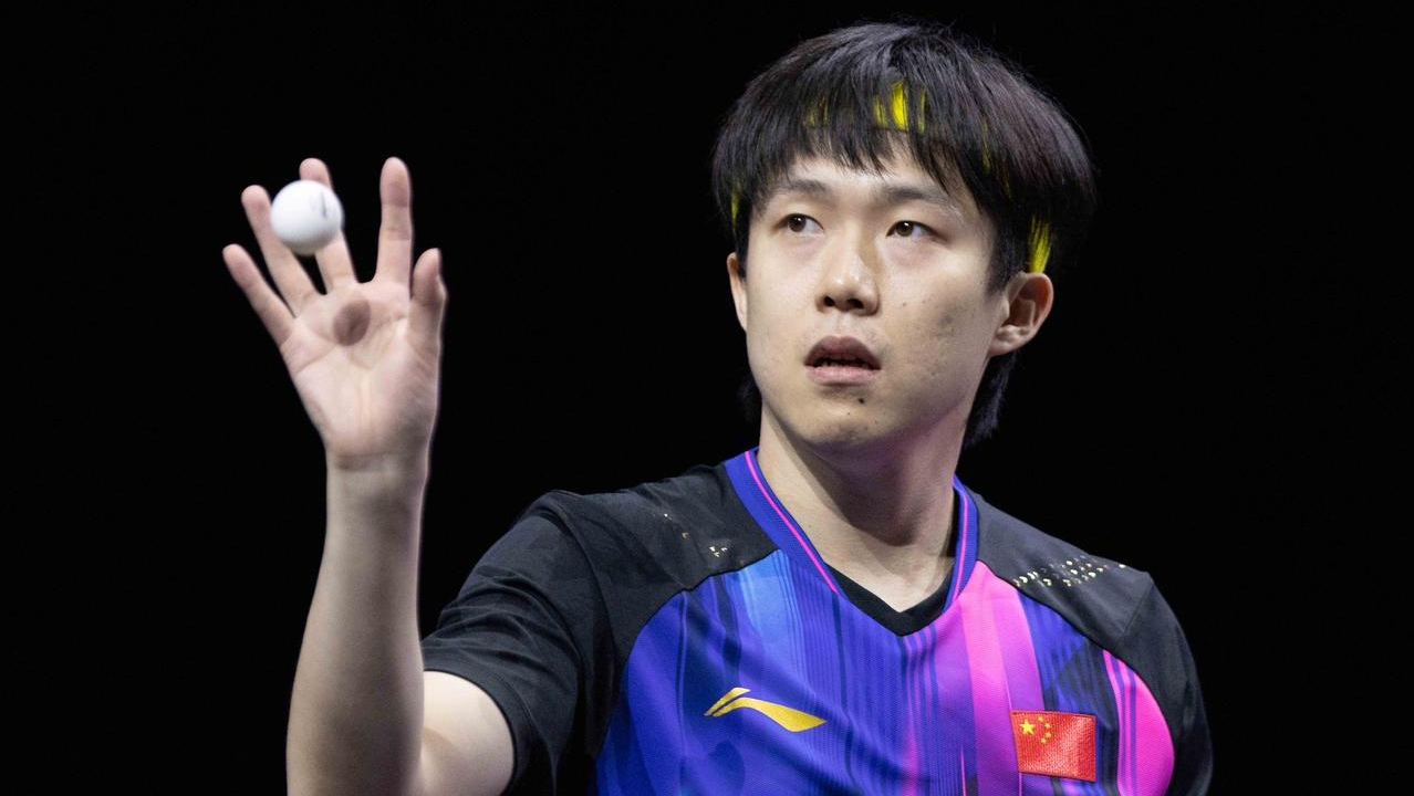王楚钦4-0横扫小勒布伦，成就中国大满贯三冠王传奇