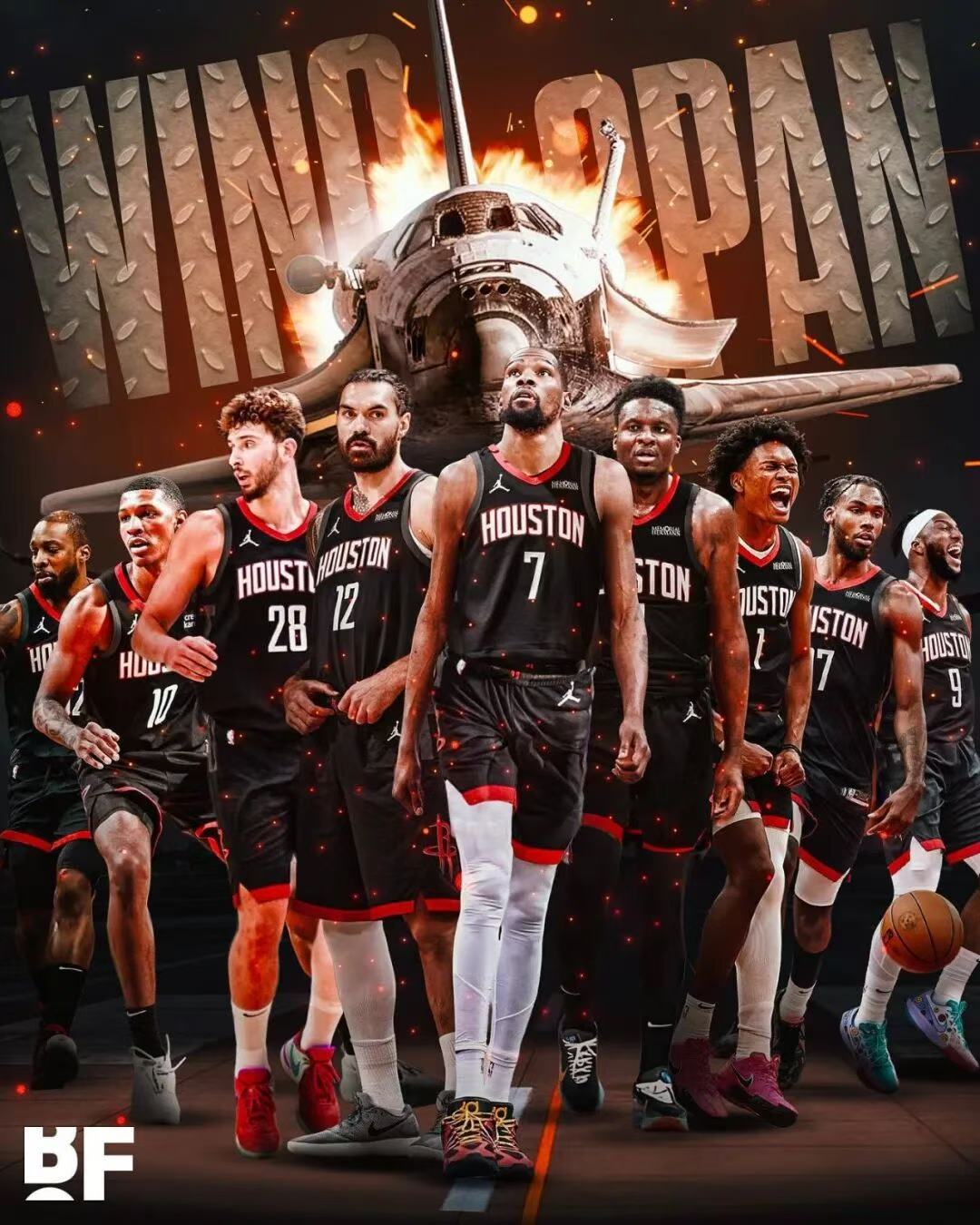 火箭组建NBA历史最高阵容：14人中10位长臂球员，无控卫如何破局？