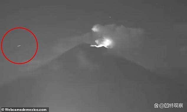墨西哥火山惊现UFO舰队？专家解读：外星人或开启星际通道