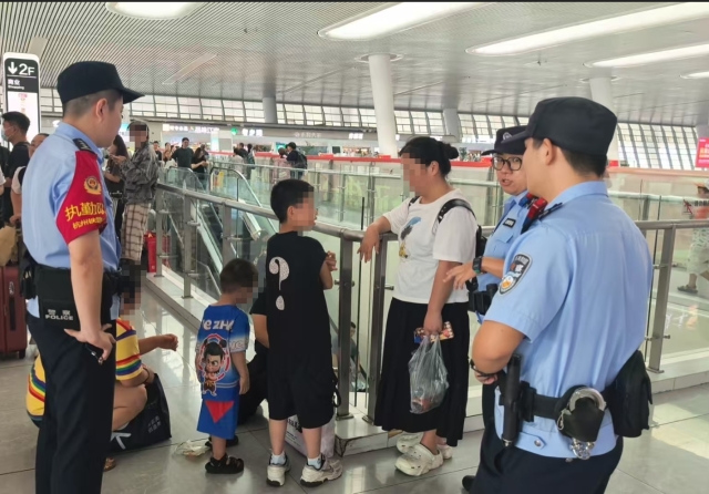 警方找到走失儿童