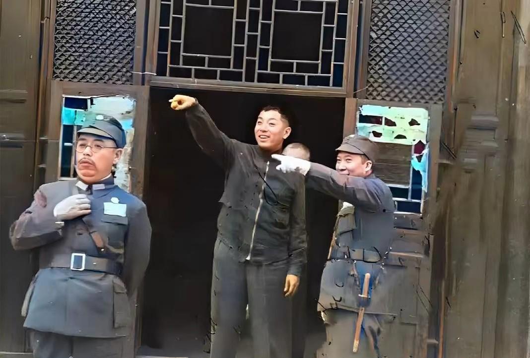 张学良与杨虎城合影