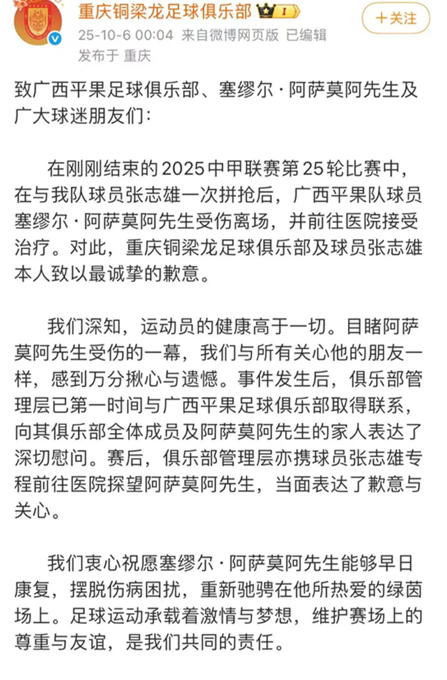 球员重伤VAR黑屏，广西平果申诉引热议：足球安全与公平何在？