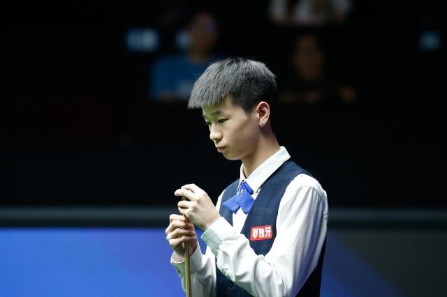 周金豪5-2逆转泰国选手 强势晋级斯诺克西安大奖赛128强