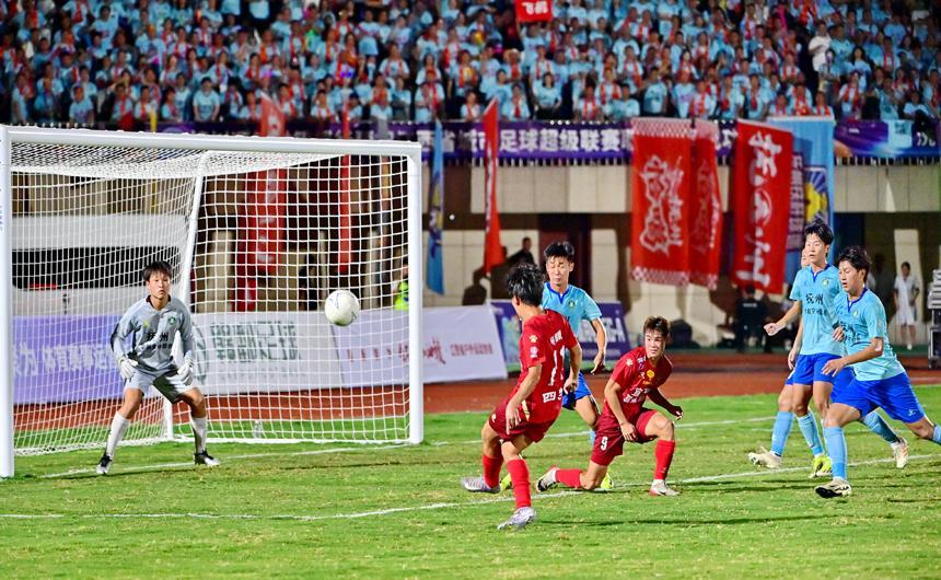 赣超半决赛首回合：宜春队1∶0力克抚州队