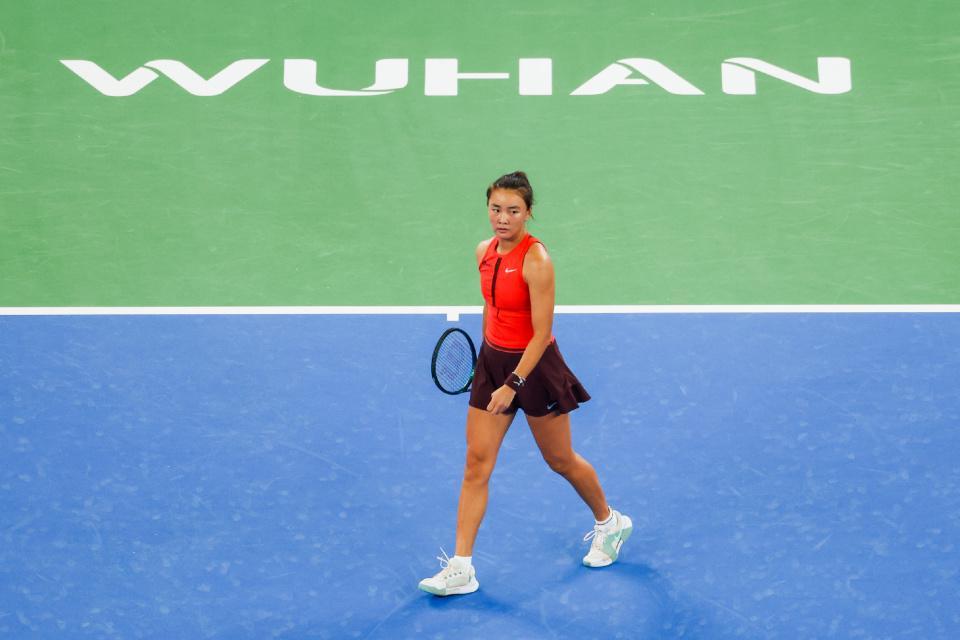 WTA武汉网球赛：袁悦三盘苦战惜败鲍里妮，止步16强门外