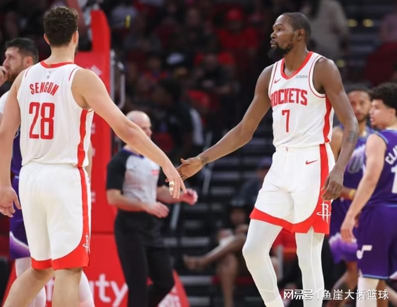 NBA季前赛：火箭140-127大胜爵士，申京杜兰特阿门齐爆发