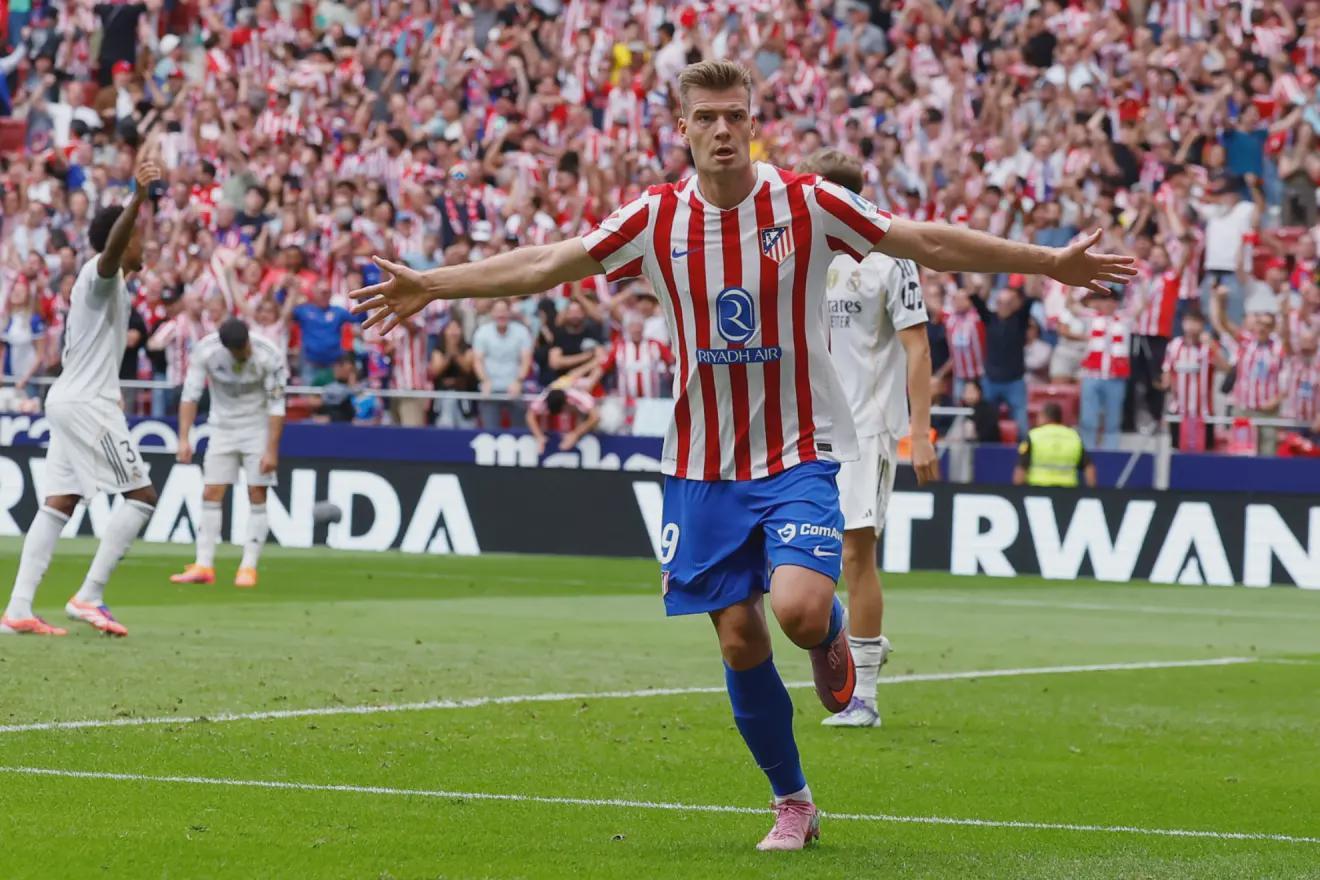 马卡报：纽卡斯尔派球探考察马竞中锋瑟洛特，或成伊萨克替代者