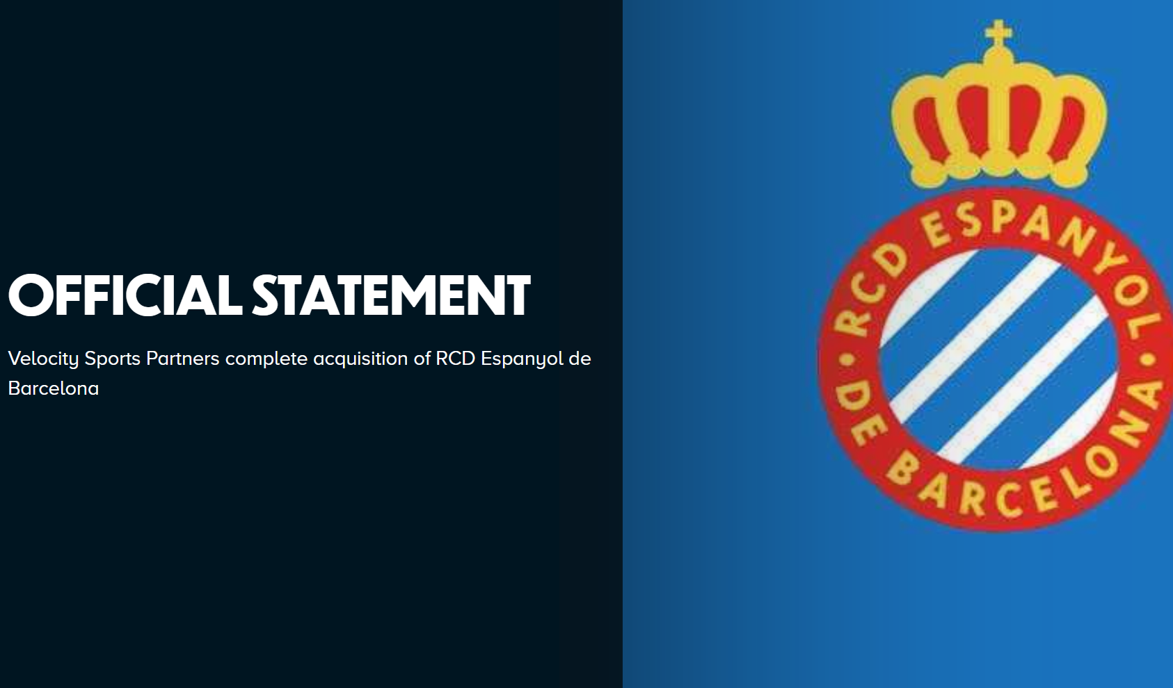 西班牙人队正式易主：伯恩利老板领衔财团完成收购