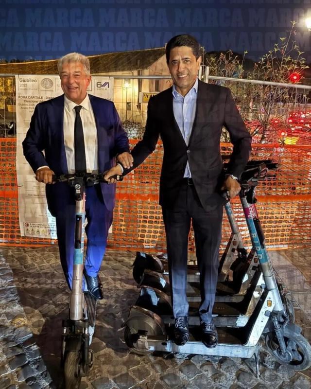 拉波尔塔出席欧洲俱乐部大聚会，巴萨彻底甩下皇马