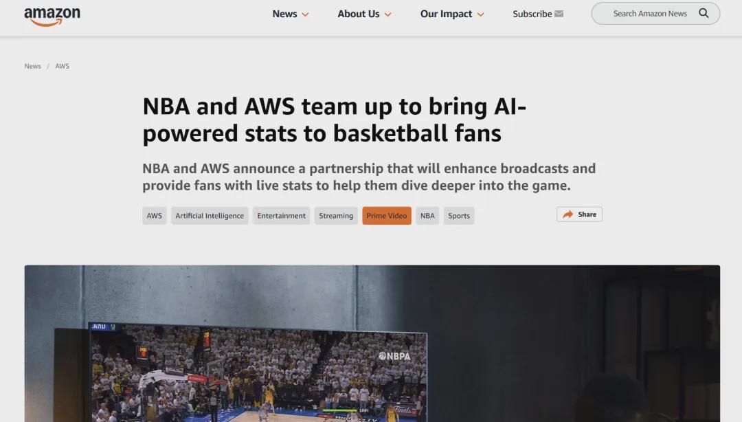 NBA直播革命：AI技术如何重塑篮球观赛体验