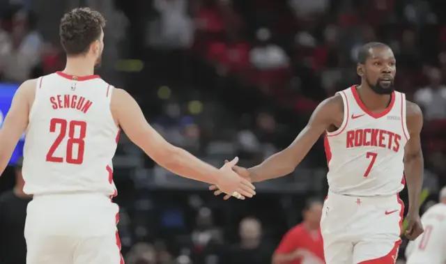 火箭季前赛大胜！谢泼德需加强进攻，乌度卡杜兰特齐发声