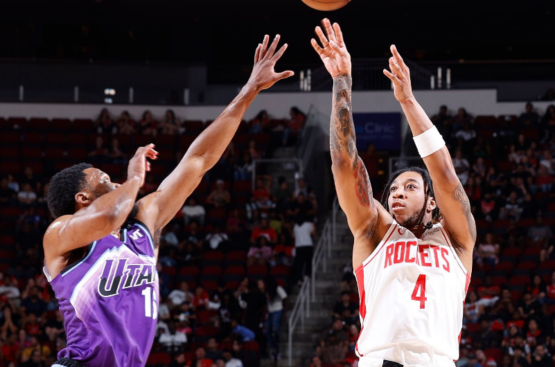 火箭后场新援戴维森控场惊艳，能否锁定轮换席位？