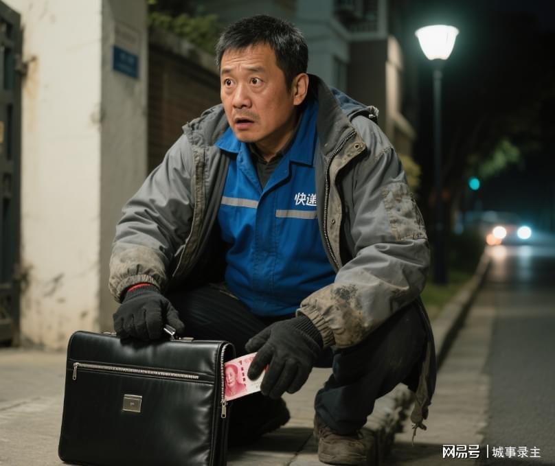 快递员捡到30万主动上交，失主却说少了20万，快递员一句话他傻眼