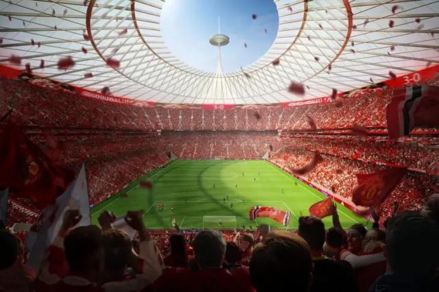 曼联10万人新球场规划曝光，拟引入美式专属座位许可证