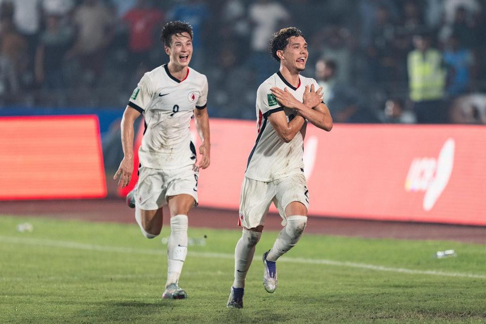 亚预赛中国香港4-3绝杀孟加拉，李小恒帽子戏法率队登顶