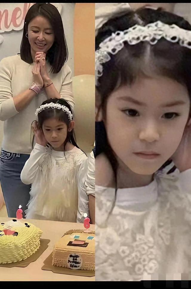 林心如霍建华女儿颜值爆表，基因组合堪称完美典范