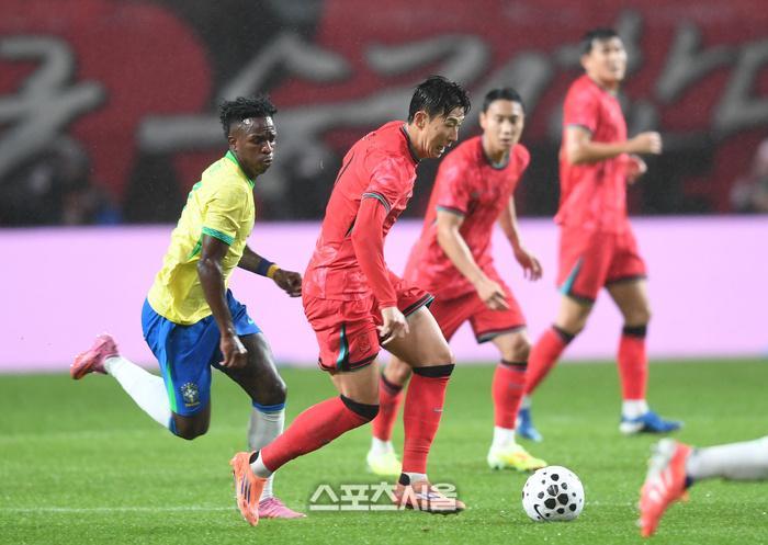 韩国0-5惨败巴西！韩媒痛批：足球水平大幅下滑，3年退步明显