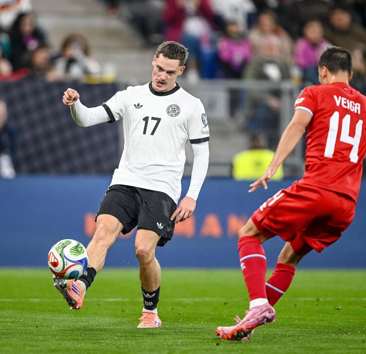 世预赛德国4-0横扫卢森堡，维尔茨中柱基米希双响