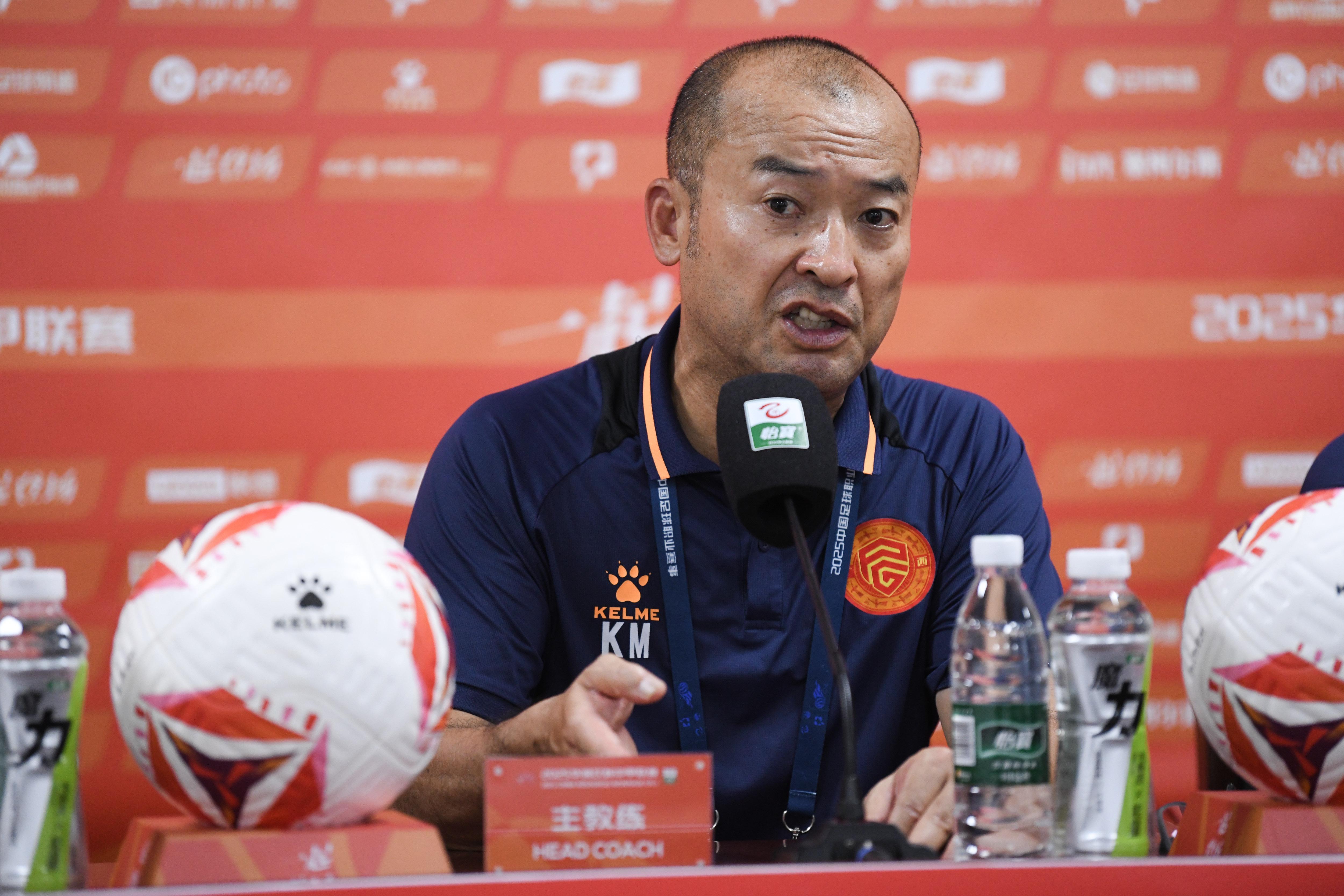 官方通报：广西平果主帅前田浩二因不当言论遭禁赛1场