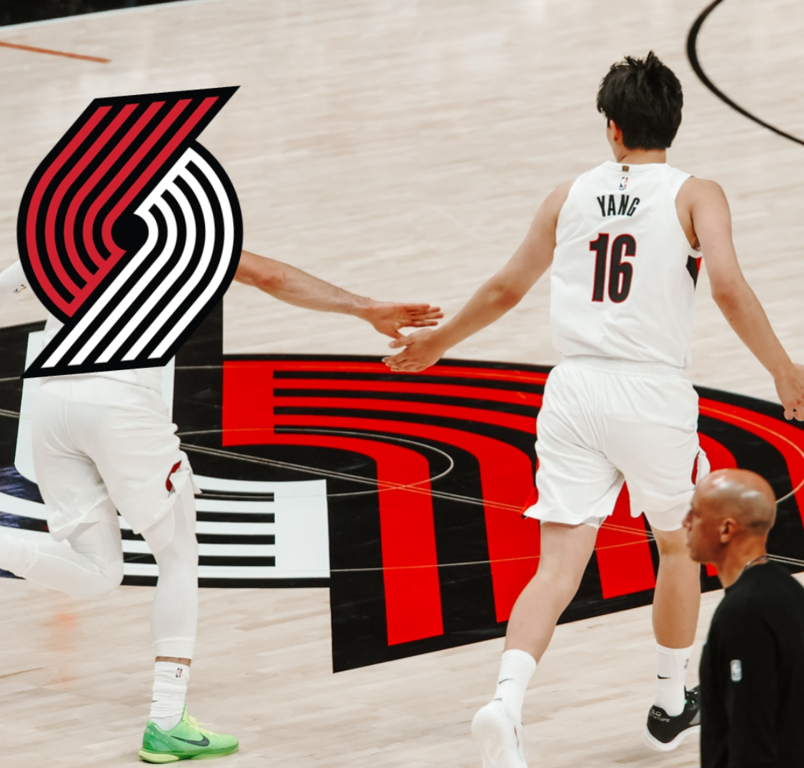 开拓者官方盛赞杨瀚森：单节14分引爆全场，17分钟高效砍16分