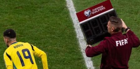 世预赛巴萨新星巴尔德吉替补登场，完成瑞典国家队首秀