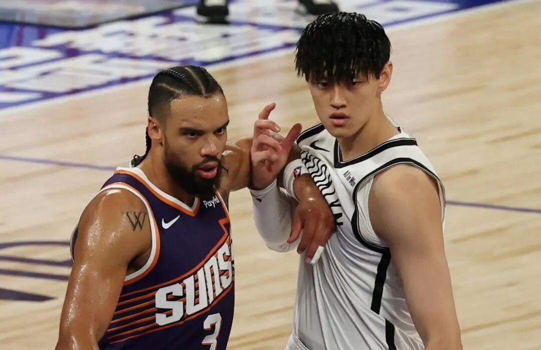 NBA中国赛：篮网加时惜败太阳127-132，曾凡博首秀1断3犯