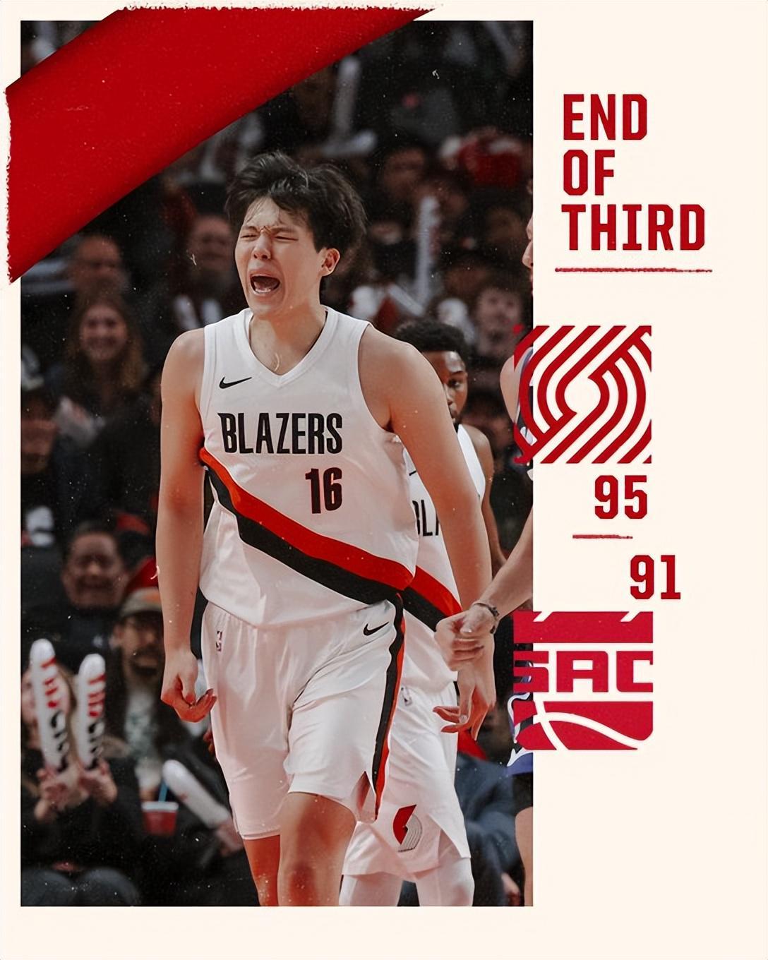 杨瀚森8连发引爆NBA！开拓者狂赞，美网友：中国约基奇GOAT