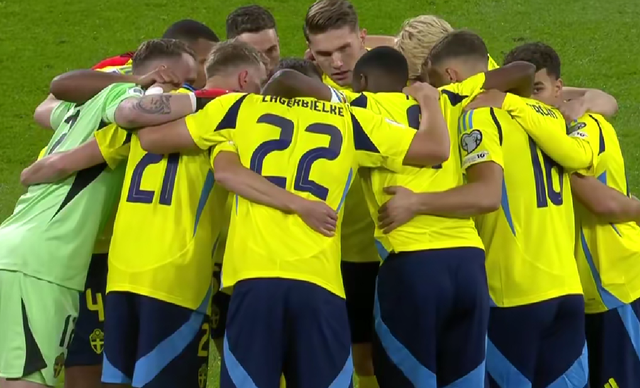 0-2负于瑞士！瑞典世预赛3轮不胜垫底，英超双星哑火