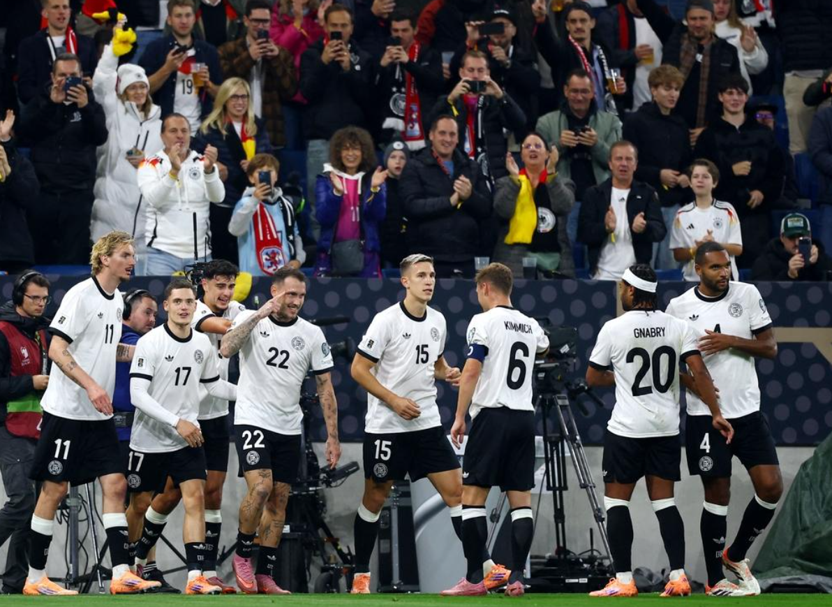 德国4-0横扫卢森堡：出线形势三队同分，基米希双响成关键