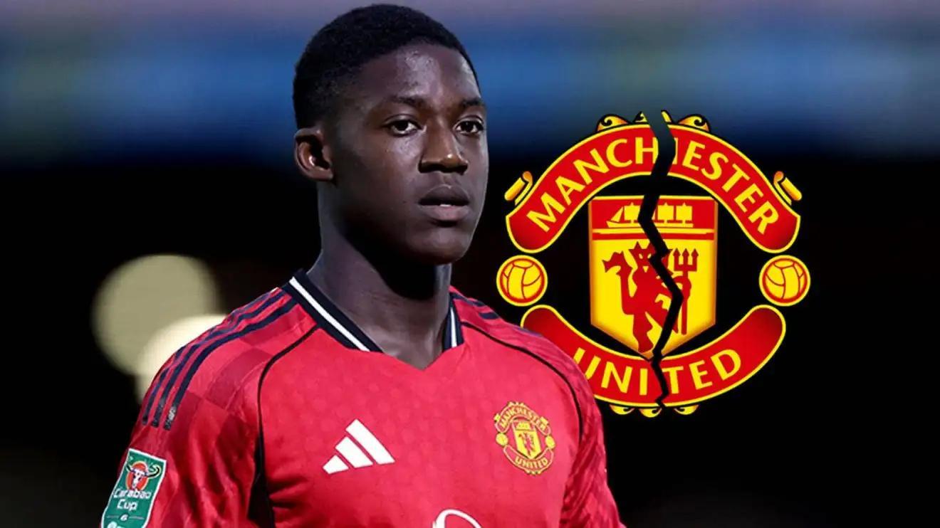 英媒：曼联新星梅努或一月租借离队，热刺纽卡竞相争夺