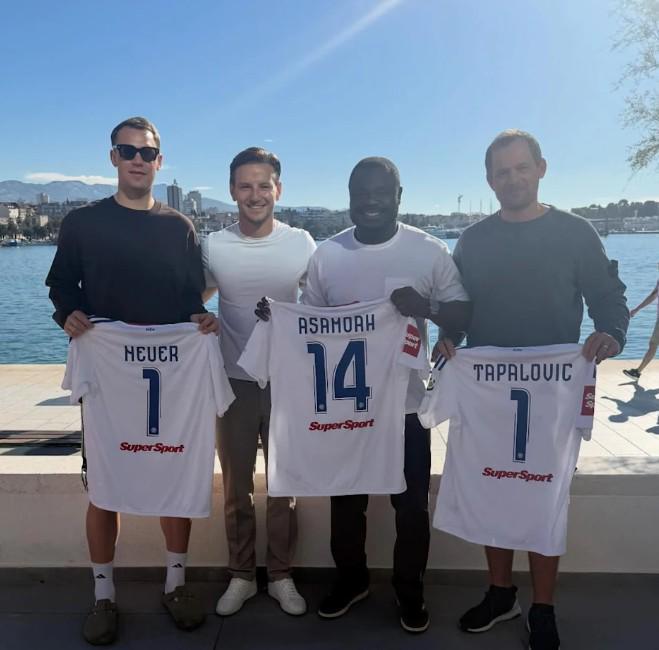 诺伊尔晒与拉基蒂奇等沙尔克旧友克罗地亚重聚照