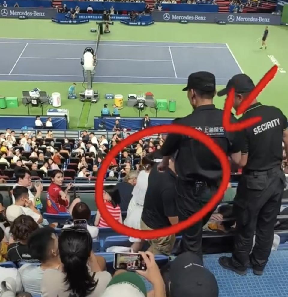 上海大师赛惊现闹事女子！大喊‘东亚病夫’身份曝光系精神病人