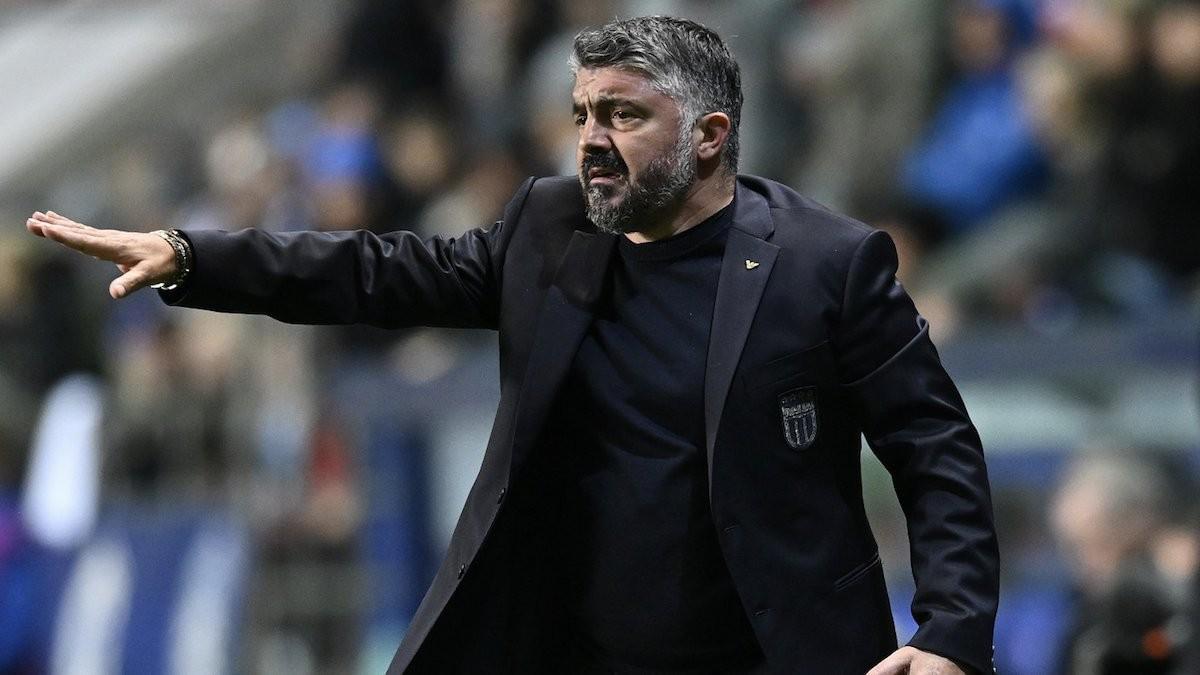 加图索执教意大利国家队前三场狂轰13球 创队史最佳开局