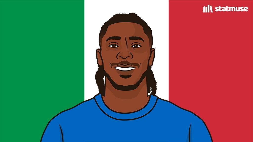 莫伊塞-基恩11场首发狂轰11球 意大利锋线新星闪耀