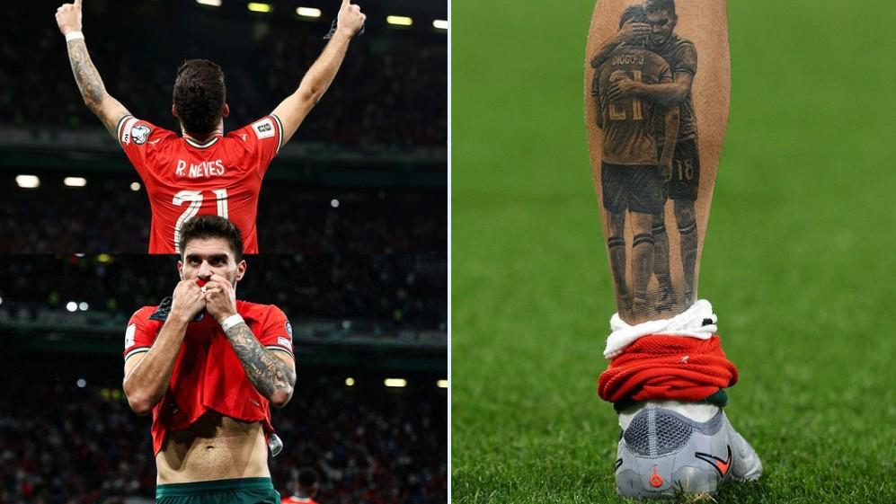 鲁本-内维斯头槌绝杀爱尔兰，致敬若塔收获国家队首球