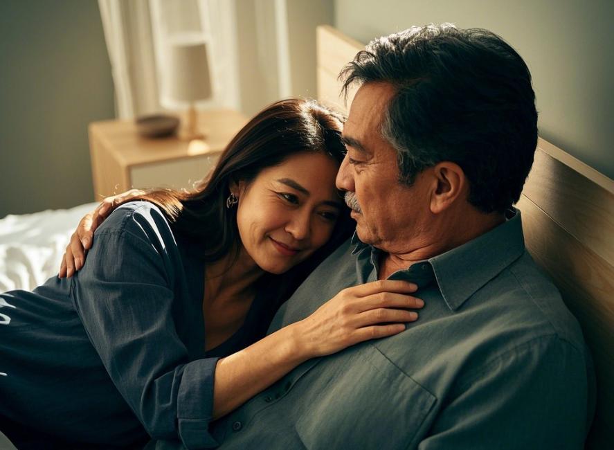 63岁大爷与37岁寡妇搭伙过日子，新婚夜女方提出特殊要求