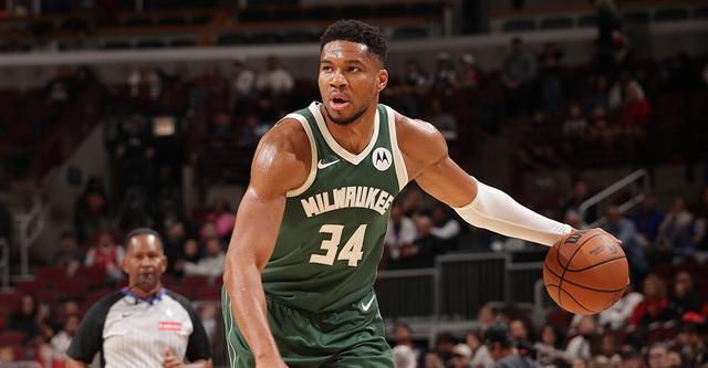 字母哥13+10吉迪14+8+7 雄鹿季前赛客场险胜公牛