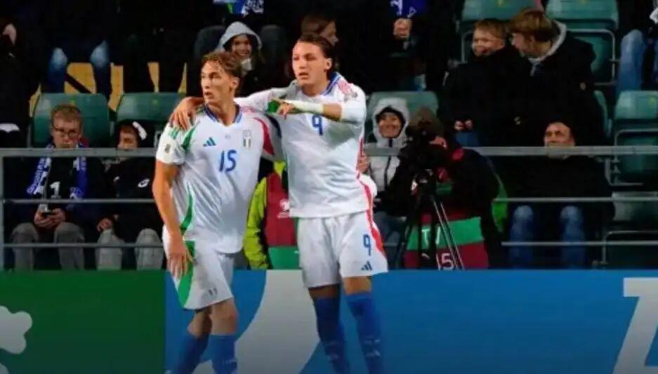 国米新星皮奥-埃斯波西托爆发！国家队处子球，未来锋霸锁定