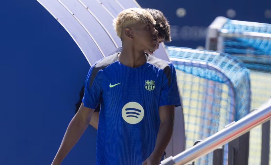 亚马尔费尔明合练引关注,能否出战赫罗纳成焦点