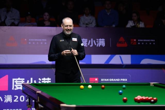 2025斯诺克西安大奖赛决赛 威廉姆斯4-0强势领先墨菲