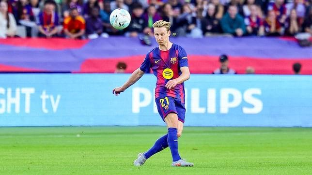 世体独家：德容周三续约巴萨至2029年，违约金飙升至5亿欧